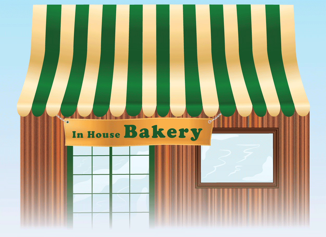 Illustrator, Illustration, Bakery, Awing,